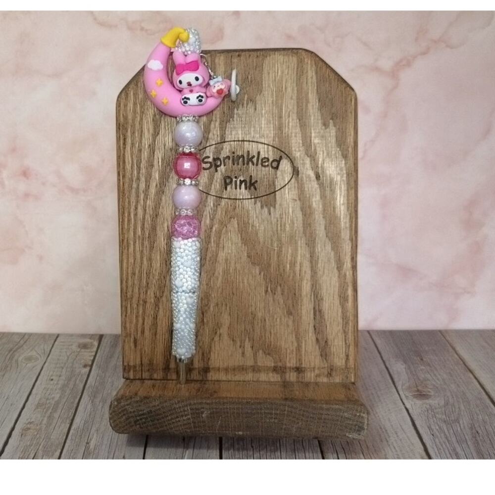 #MEL-880 Handmade Beaded Pen My Melody